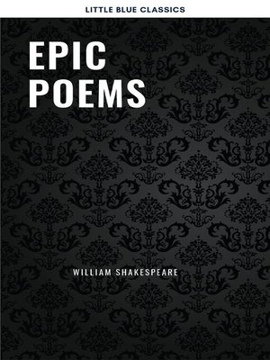 cover image of Epic Poems